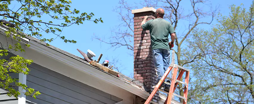 Vinyl and PVC Chimney Flashing Installation in Maryville, TN