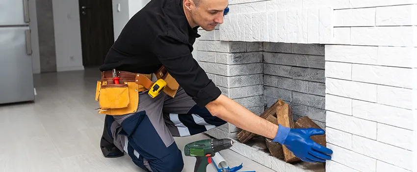 Fireplace Damaged Damper Frame Repair Services in Maryville, Tennessee