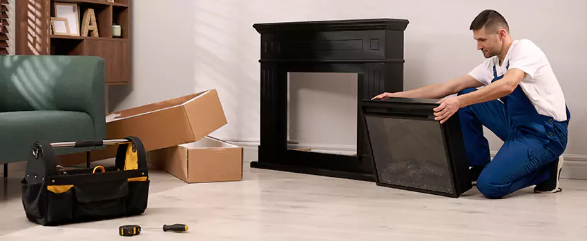 Old Rusted Metal Fireplace Repair And Replacement in Maryville, TN